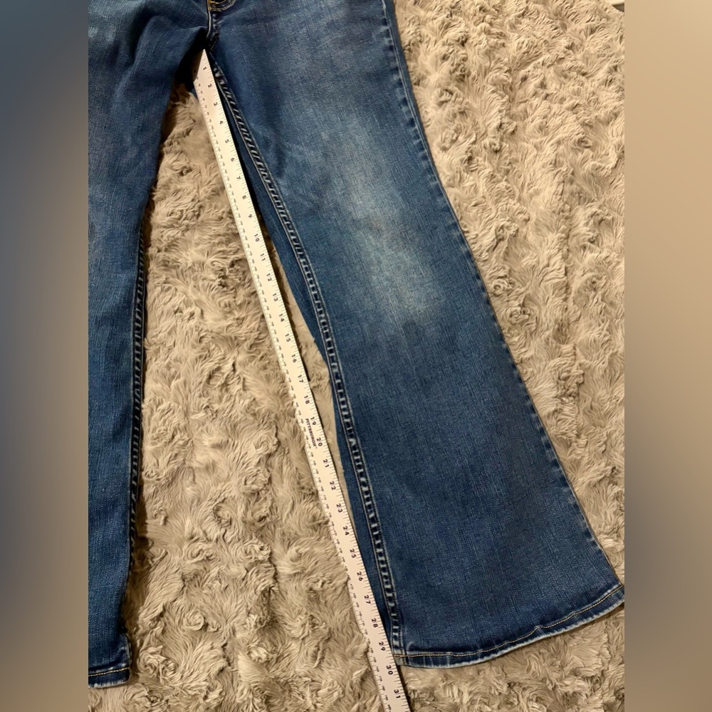 Lucky Brand Dark Wash Flare Jeans - Picture 7 of 11